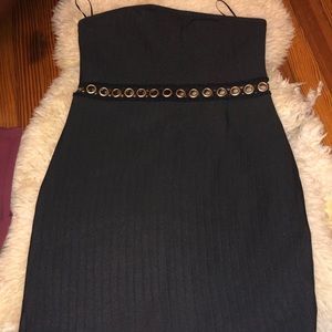 Never worn strapless bodycon